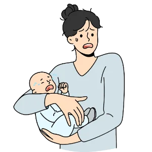Ngực quá căng hoặc viêm, gây đau?